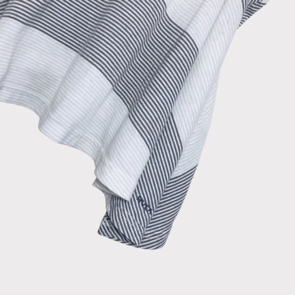 RVCA Asymmetric Hem Striped Crop Tank Size Small - Picture 3 of 6